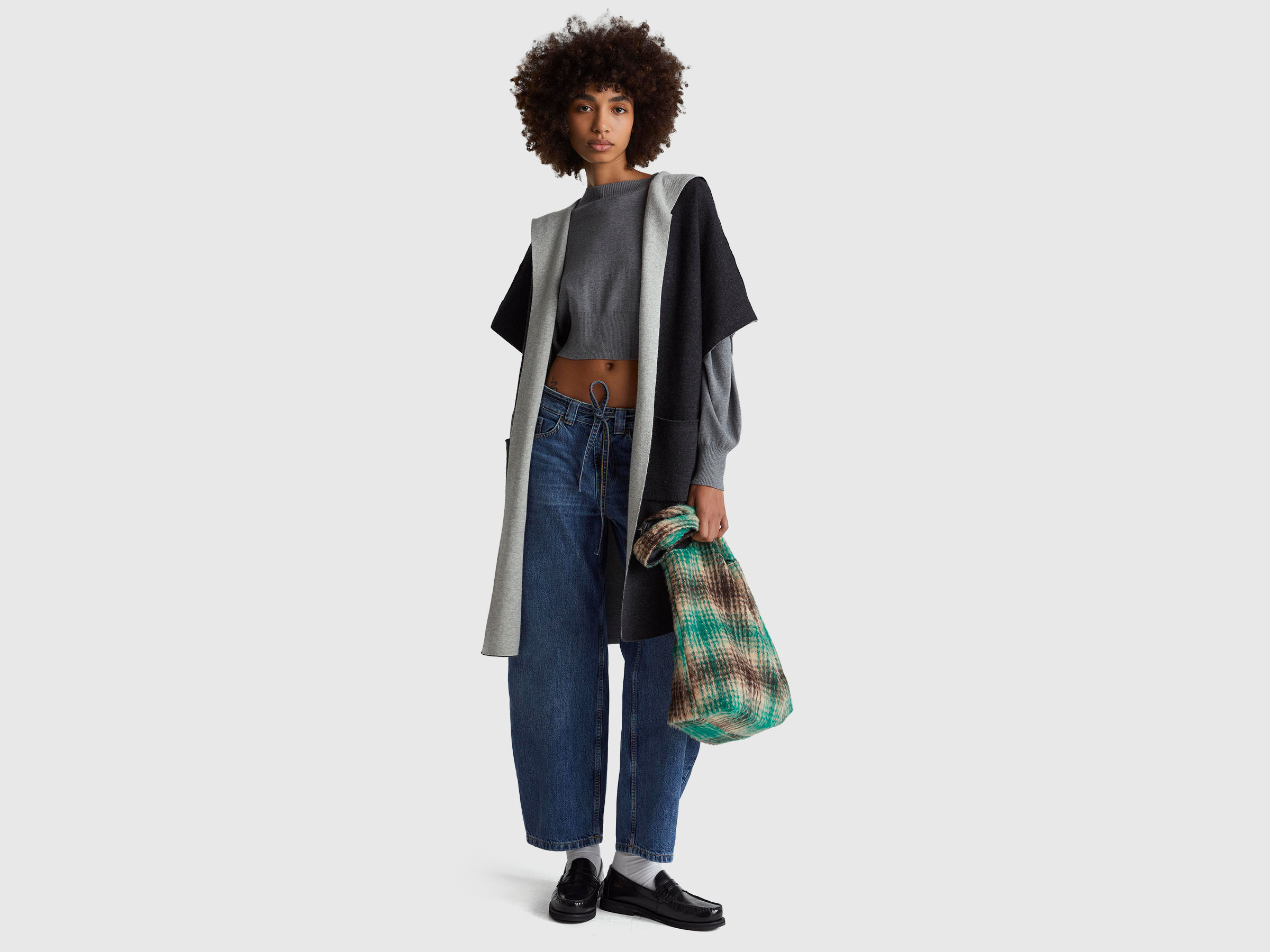 KNITTED COAT Damen image number 3